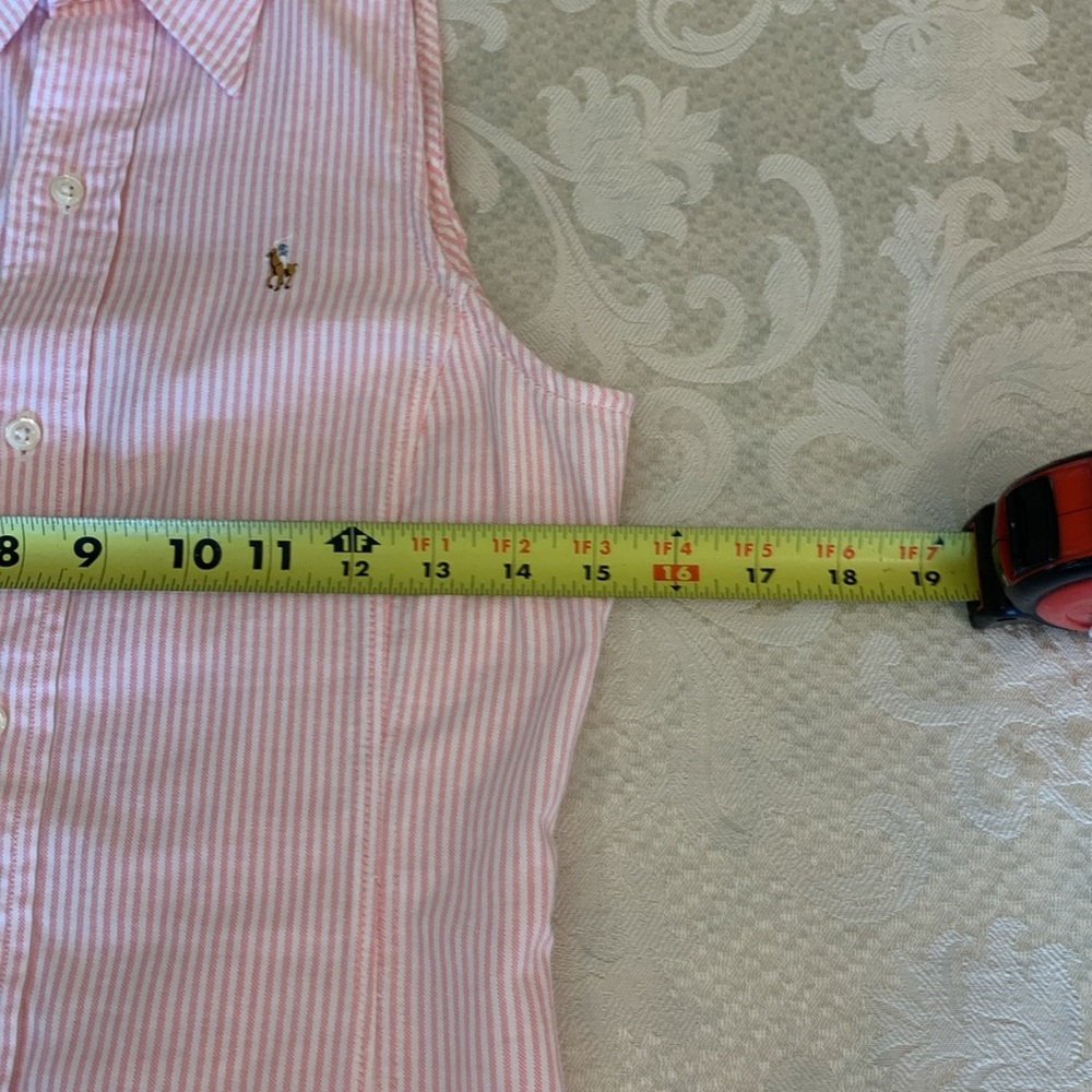 Ralph Lauren Pink Sleeveless Polo Collar Sheath Dress - Picture 11 of 12